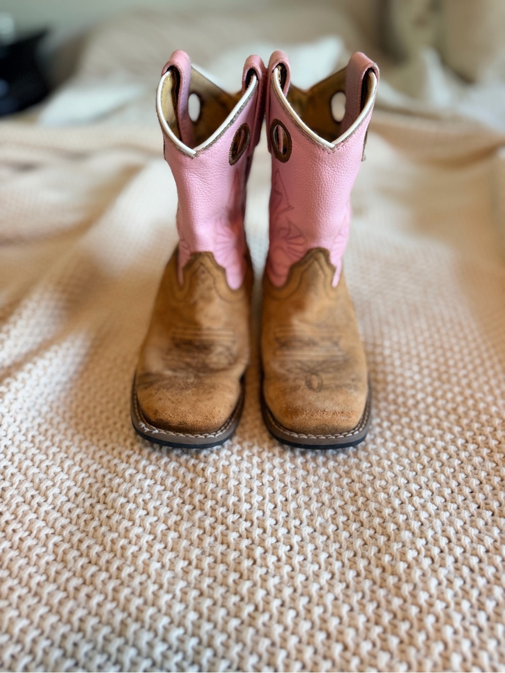 🤠 Masterson Boot Co. Girls Western Boots — Size 10.5